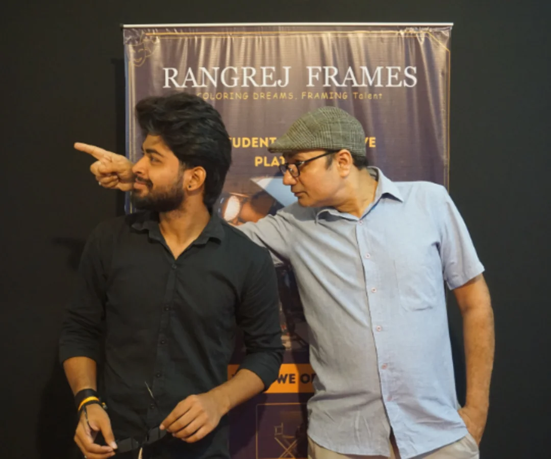 Nikhil with Rahul Trivedi Sir
