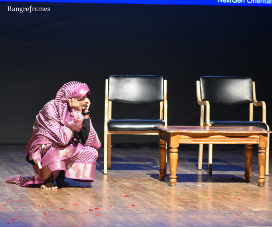 Suryansh Suman in Theatre Wale Act at RIC in collaboration with Rangrej Frames